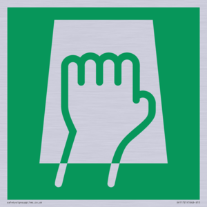 E906 safe condition push pad to open